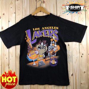 Vintage NBA Los Angeles Lakers Tasmanian Devil Shirt, Basketball Shirt, Unisex T